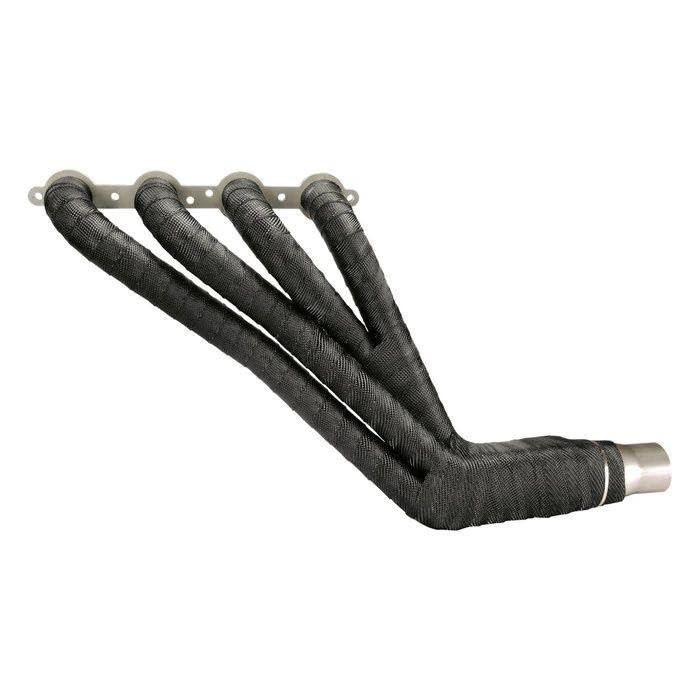Design Engineering Titanium Exhaust Wrap 2" x 100' | Lava Rock Technology - color: Black, size: 2" x 100'