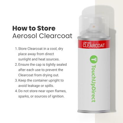 TouchUpDirect High Gloss Clearcoat Aerosol Spray Can - size: 12 Ounce (Pack of 1)