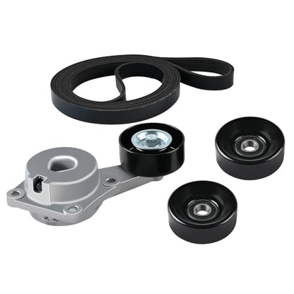 Tecoom Engine Serpentine Drive Belt Tensioner Idler Pulley Assembly Fit for Ford F150 F350 Expedition 5.4L 2007 2008, F-250 4.6L 2007, Fit for Lincoln Navigator 2007-2009 Mark Lt 2008 5.4L, 90K-38274A - size: 90K-38274B