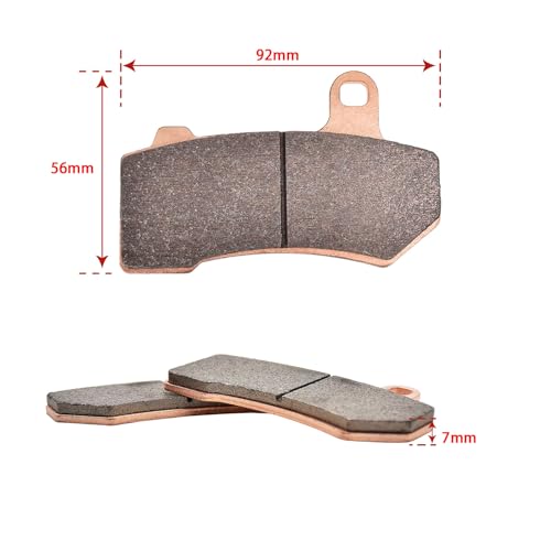 Front Rear Sintered Brake Pads Fits Harley FLTRX FLTRXS