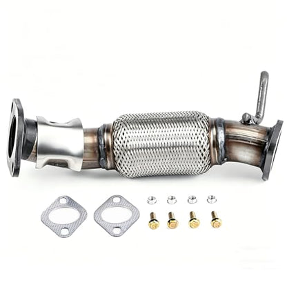 409 Stainless Steel Front Exhaust Flex Pipe for 11-14 Sonata 52547 - size: for 11-14 Sonata 2.4L