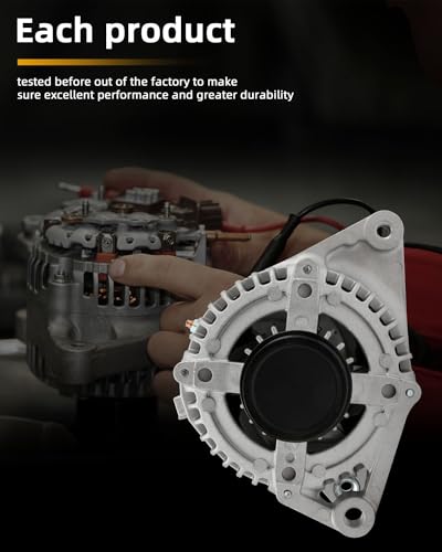 OCPTY Alternator 210-0722 fit for Toyota for Rav4 L4 2.5L 2009-2012 - size: 100AMP, style: for Toyota Camry 2012-2015,for RAV4 2009-2012