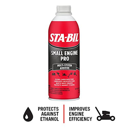 STA-BIL Small Engine Pro Multi-System Additive, 16 oz - size: 16 Fl Oz (Pack of 1), style: Individual