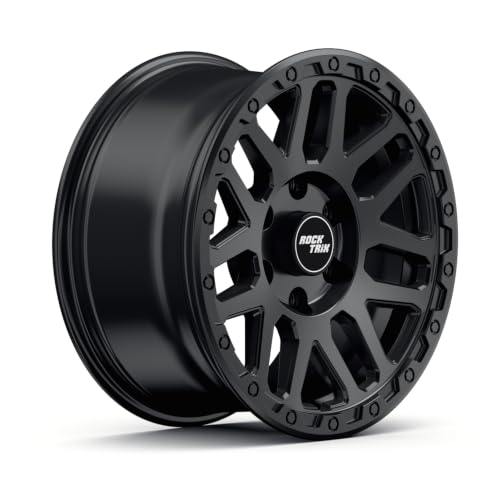 RockTrix RT110 17 inch Wheel 17x8.5 6x135, 0mm Offset, Matte Black - color: Matte Black, size: 17x8.5 0mm offset