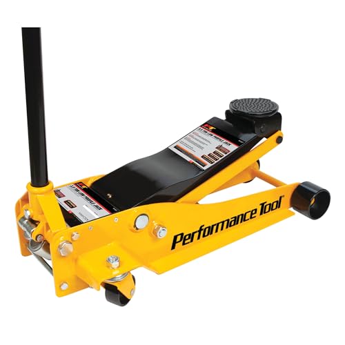 Performance Tool W1627 3.5 Ton (7,000 lbs.) Capacity Low Profile Service Jack - style: 3-1/2 Ton (7,000 lbs)