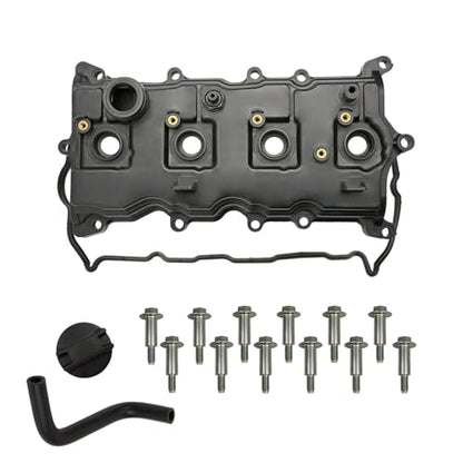 MITZONE Engine Valve Cover Compatible with 2007-2013 Nissan Altima Sentra SE-R 2.5L Part# 13264-JA00A 13270-JA00A - color: 2007-2013 Altima Sentra