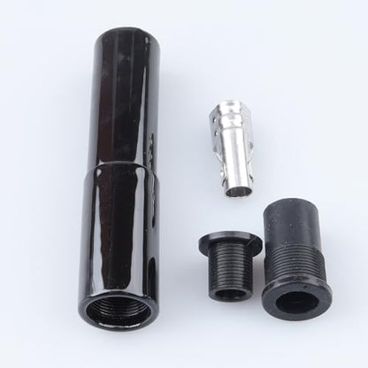 AC PERFORMANCE Straight Ceramic Spark Plug Boot Kit Black - color: Black, size: Straight - 1PC