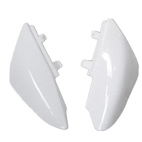 TDPRO Plastic Fairing Body Fender Kit for CRF XR XR50 CRF50 110cc 125cc Pit Dirt Bike (4Black+3White) - color: 4Black+3White