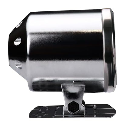RACETECH 52mm Universal Single Gauge Mounting Cup & Stand – Chrome - color: Chrome, size: 52mm (2-1/16")