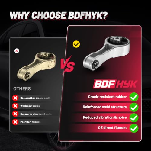 BDFHYK Rear Engine Motor Mount Compatible with Dodge Journey 2011-2020 2.4L - size: 2011-2020 Dodge Journey