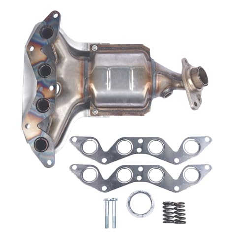 Exhaust Manifold w/Catalytic Converter Replacement for Honda Civic 4 cylinder 1.7L 2001-2005 18160-PLM-A50 18160-PLM-A00 674-608