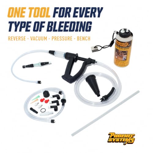 Phoenix Systems V-12 Medium Duty Brake & Clutch Bleeder Kit