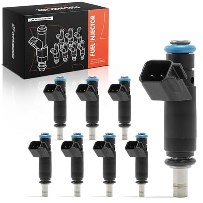 A-Premium Set of 8 Fuel Injectors Compatible with Dodge, Ram, Jeep