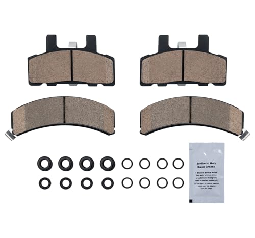 HUSCH Front Ceramic Brake Pads Kit Fit For Dodge Ramcharger, For GMC C1500 - size: D369-7259