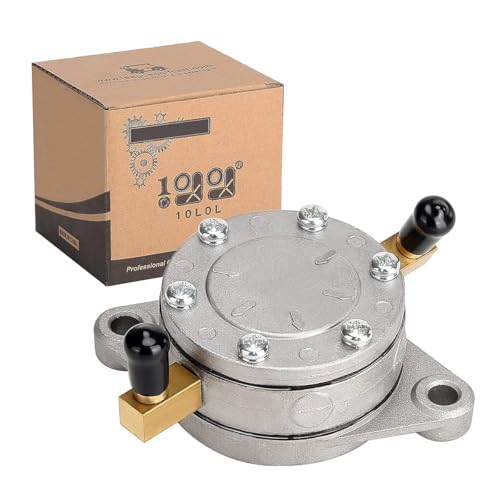 10L0L Fuel Pump for EZGO Marathon 2-Cycle Gas Golf Cart 1982-1988 & EZGO 1989-1990.5, Replacement for OEM 24233G1, Fuel Pump for 2-Cycle Engines