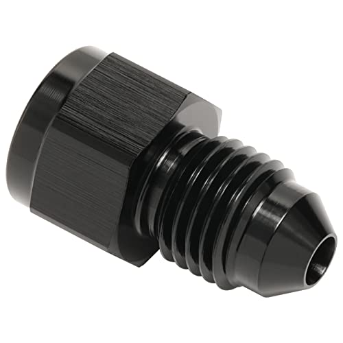 1/8 NPT Female to 4AN Male Flare Expander Fitting Adapter Aluminum Black - color: Black, size: 1/8 NPT Female to 4AN Male