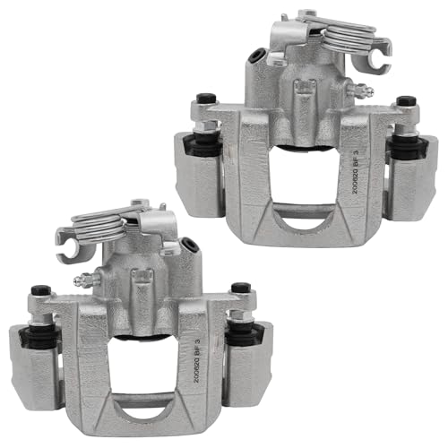 ECCPP 18B5263 18B5262 Rear Left & Right Brake Calipers w/Bracket - size: Rear[18B5263 18B5262 ]