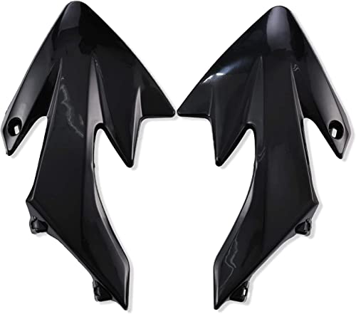 RedCap Body Fender Kit for Compatible with XR50 CRF50 SDG SSR Pit Dirt Motor Trail Bike Black with Bolt Work Fairing Plastic 50cc 70cc 90cc 110cc Pit Dirt Bike 7 piece (Black)