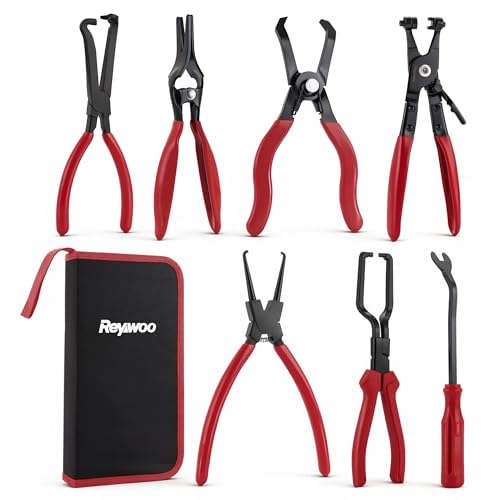 Reywoo Fuel Line Pliers Set, 7 pc Disconnect Set