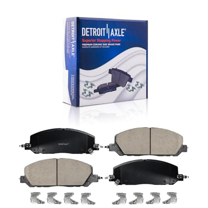 Detroit Axle - Front Brake Kit for 20-25 Ford Explorer 20-23 Aviator - size: 8PR42712/KIT