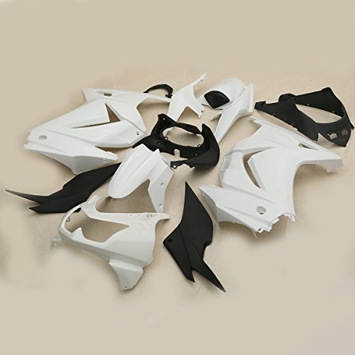 SLMOTO Kawasaki Fairing Kit Fit for Ninja 250R EX250 2008-2012 - color: For Ninja 250R 08-12