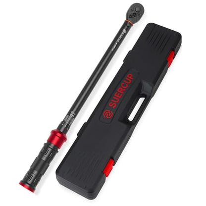 SUERCUP Torque Wrench 1/2-Inch Drive, 40-320Ft.Lb, for Motorcycle & Auto - size: 1/2" 40-320 Ft.Lb/54.2-433.6 N.m