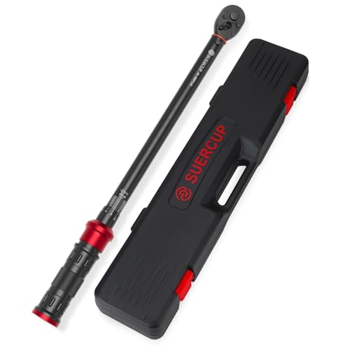 SUERCUP Torque Wrench 1/2-Inch Drive, 40-320Ft.Lb, for Motorcycle & Auto - size: 1/2" 40-320 Ft.Lb/54.2-433.6 N.m