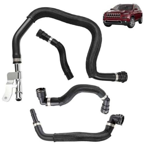 HVAC Heater Supply Return Hose Kit Fit For Jeep Chrysler 200 Cherokee 2.4L