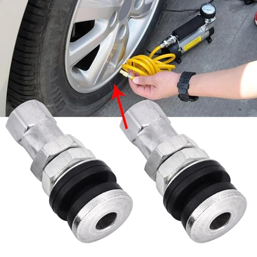 10PCS Tire Valve Stem Kit, Motorcycle Valve Stem