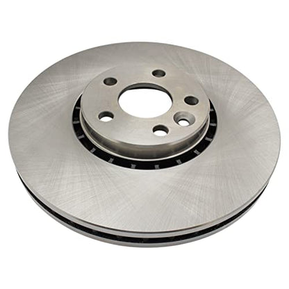 TRQ Front Brake Pad and Rotor Set Ceramic - style: BKA19421