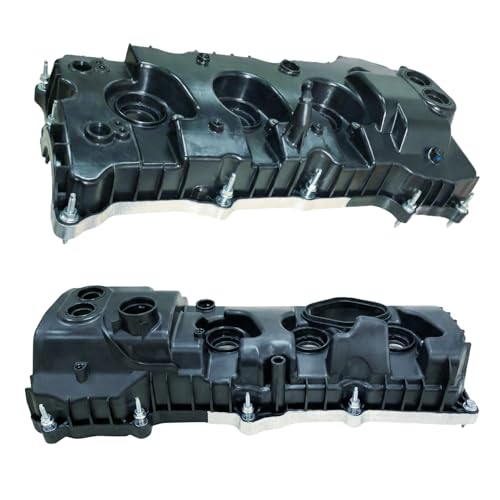 Engine Valve Cover Set Compatible with Ford F-150 2013-2017, Expedition 2015-2017, Transit 150 250 350 2015-2022, Lincoln Navigator 2015-2017, Direct Replace Part # BL3Z-6582-H DL3Z-6582-C