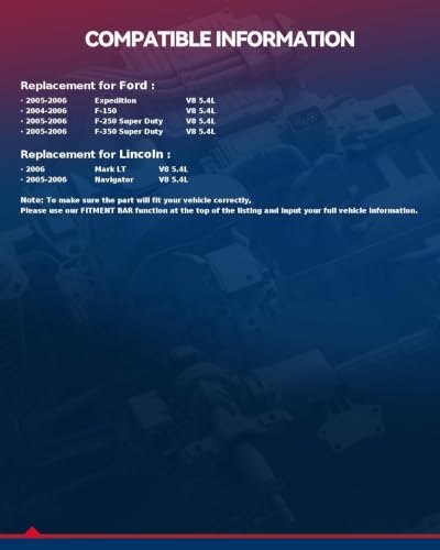 KAX Head Gasket Set Fit for F-150 2004-2006 5.4L, Expedition 2005-2006 5.4L - size: CS9790-5