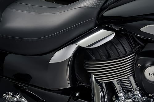 Deflex Heat Shields Compatible with Indian Motorcycles CHROME