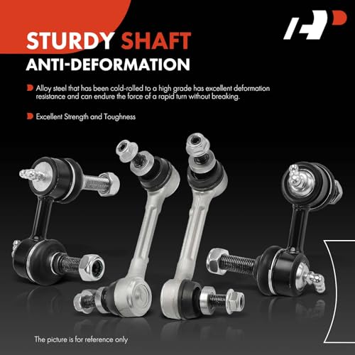 A-Premium Front & Rear Sway Bar Link Stabilizer Bar End Link Kit
