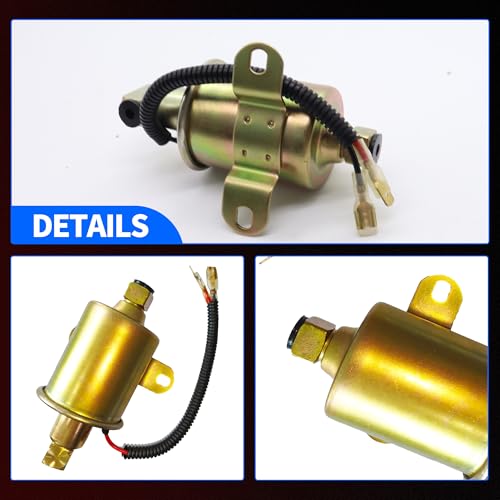 Electric Fuel Pump E11015 A029F887 Compatible with Cummins Onan - size: E11015