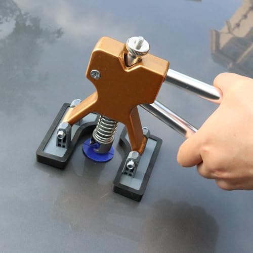 Dent Puller Tabs,132PCS Car Body Dent Removal Pulling Tabs,Paintless Repair Tool,Glue Tabs for Automobile Dent Repair Hail Damage Removal Tools - style: 132PCS