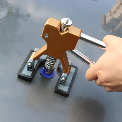 Dent Puller Tabs,132PCS Car Body Dent Removal Pulling Tabs,Paintless Repair Tool,Glue Tabs for Automobile Dent Repair Hail Damage Removal Tools - style: 132PCS