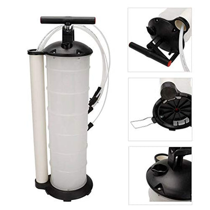 Oil Fluid Extractor 6.5L Manual Vacuum Fuel Petrol Pump Transfer Syphon Suction