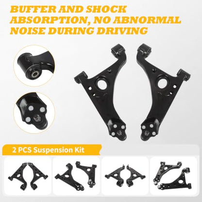 2pcs Front Lower Control Arms Compatible with Encore Trax 13-22