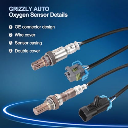 O2 Oxygen Sensor Upstream Downstream for Chevy Malibu 08-10 Equinox 11-14