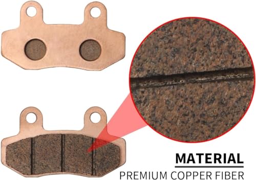2Pcs Brake Pads for Sur Ron Ultra Bee, Rear Front Disc Brake Pads set Durable Electric Dirt Bike Brake Pads Motorcycle Parts