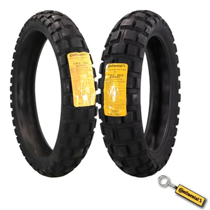 Continental TKC 80 Twinduro Front & Rear Tire Set 120/70-19 & 150/70-18 - size: 120/70-19, 150/70B18