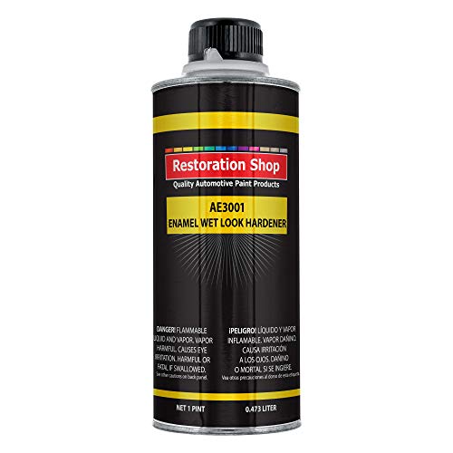Restoration Shop AE3001 Acrylic Enamel Wet Look Hardener Pint Can - size: 16 Fl Oz (Pack of 1)