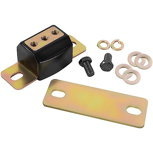 3.1108G General Transmission Mount Performance Polyurethane Mounts Bracket Set Fit for GM Cars and Trucks TH350, TH400, 700R4, and for Chevy Turbo Most Transmissions