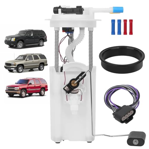 Fuel Pump Assembly FIT 2000–2003 Chevy Tahoe, 2000–2003 GMC Yukon, 2002–2003 Cadillac Escalade 4.8L 5.3L 6.0L – Replace OE# E3508M MU1518 MU1615 MU170 FG0324 - color: E3508M