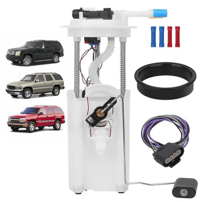 Fuel Pump Assembly FIT 2000–2003 Chevy Tahoe, 2000–2003 GMC Yukon, 2002–2003 Cadillac Escalade 4.8L 5.3L 6.0L – Replace OE# E3508M MU1518 MU1615 MU170 FG0324 - color: E3508M