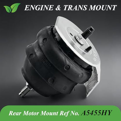 Engine Motor Mount Set 2Pcs for Cadillac 2003-2014 CTS, 2004-2008 2009 SRX