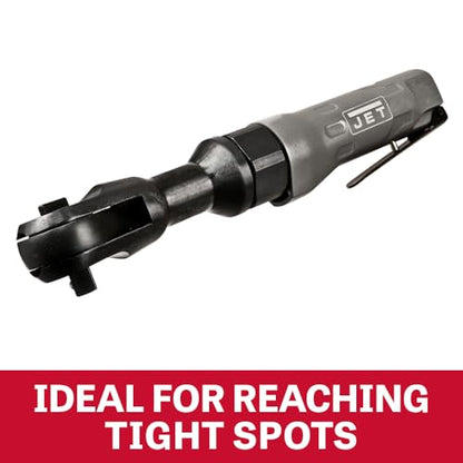 JET 1/2-Inch Pneumatic Ratchet Wrench, 50 ft-lbs, 200 RPM (Model JAT-302) - size: 1/2 in. Square Drive