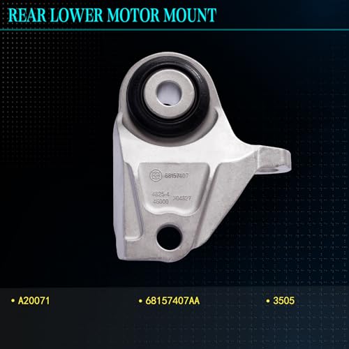 Motor Mount Kit for 14-21 Promaster 1500/2500/3500 3.6L - size: A20080 A20071 A5879 A5938