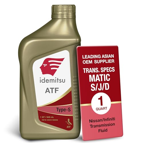Idemitsu ATF Type S (Matic J, D) Transmission Fluid – 1 Qt - size: 1 Quart, style: 1 Pack